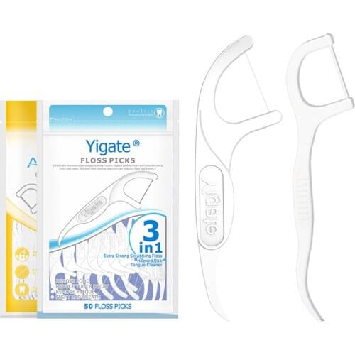 200pcs High Tensile Dental Floss Stick Portable Dental Care Flossing Tooth Gap Cleaner Toothpick 4 Bag Floss Picks For Kid Adult