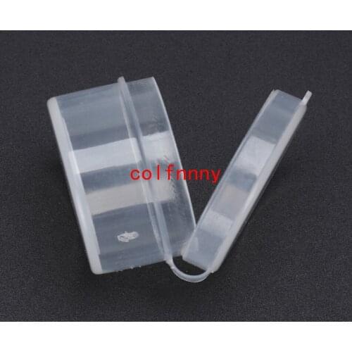 4000pcs/lot Fast Shipping Sample Button Jar Box 5g Clear Small Pot Leak Proof Cream Jars Cosmetic Empty Makeup Loose Powder Mini