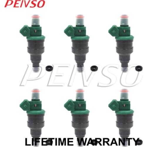 6x SDH240 INP-534 MD189021 fuel injector for Mitsubishi Montero 3.5L V6 1994~1996