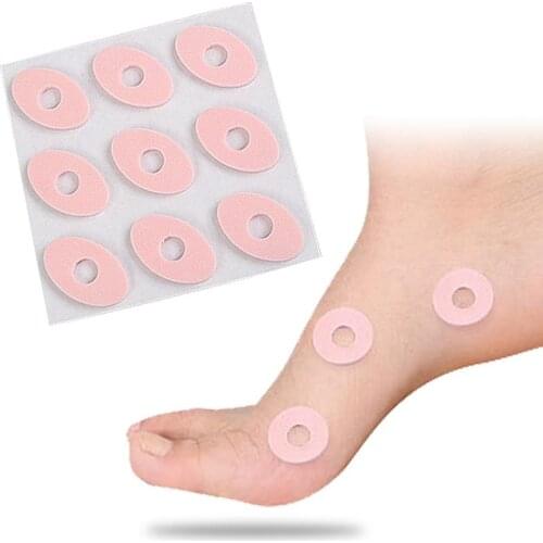 9pcs / 6pcs Oval Round Corn Plasters Foot Callus Cushions Toe Protection Pain Relief Pads High Heel Inserts Foot Care Tool