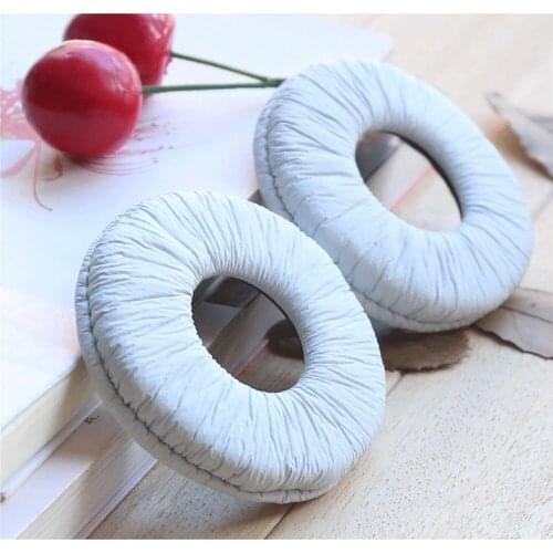Sponge Earmuffs 2pcs/set Earphone Earpads Cushion Covers Sponge Earmuffs for Sony MDR-ZX110AP Headphone Accessories