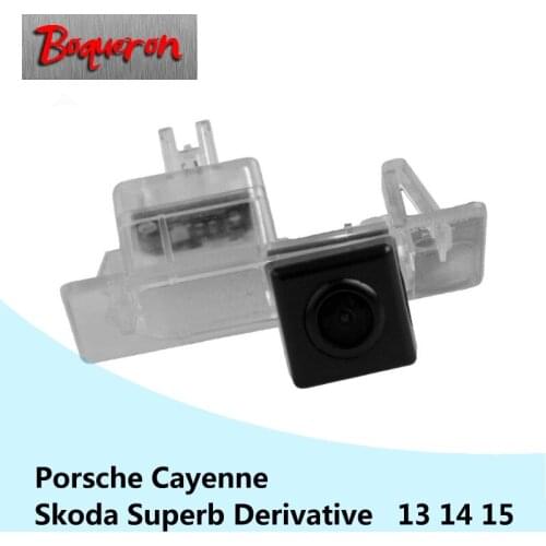 For Porsche Cayenne 15 16 Skoda Superb Derivative 13 15 Car Rear View Camera HD CCD Night Vision Backup Reverse Parking Camera