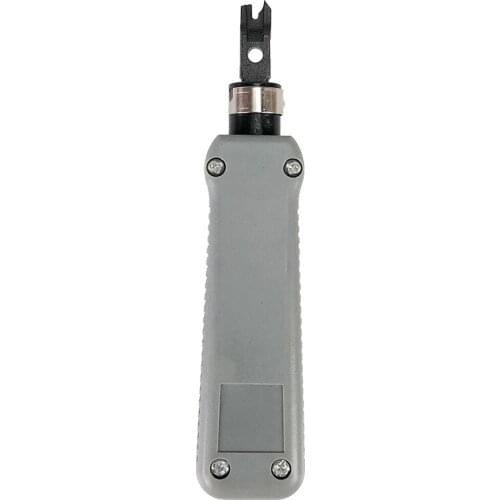 Impact Punch Down Tool Double Headed Blades for Network Telephone Wire Cutting Crimping RJ45 RJ11 Wire Tracker