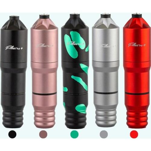 EZ Filter V2 Plus Rotary Cartridge Tattoo Pen Machine Japanese Motor DC Connection 5 Colors