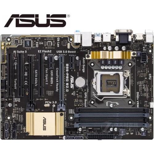 Mainboard Asus B85-PRO R2.0 USED Desktop Motherboard LGA 1150 DDR3 SATA3 USB3.0 ATX