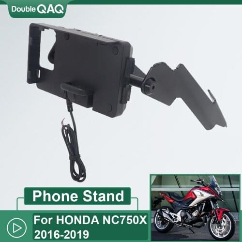 Motorcycle Phone Stand Mobile Phone Holder GPS Plate Bracket for Honda NC750X 2016-2019 2018 2017 NC750 X NC 750X
