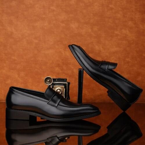 Men Casual Shoes 2020 Men Casual Male Shoe Leisure Shoes Mens Leather Fashion Mens Zapatos Informales De Hombre Black