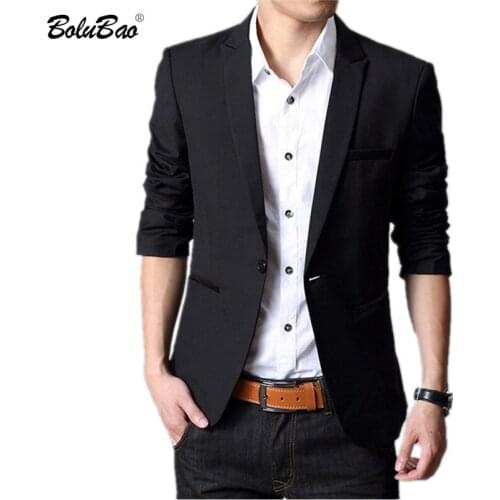 BOLUBAO Brand New Mens Suit Spring Autumn New Men England Suit Dress Slim Fit Wedding Tuxedo Formal Blazers Clothes Male