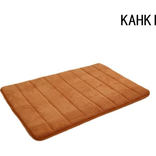 Anti-Skid Bath Mat Water Absorption Rug Memory Foam Bathroom Mat Bath Mat kitchen Door Toilet Non Slip Floor Mat Carpet 40*60cm