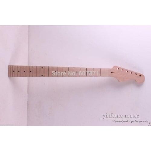 New high quality Unfinished electric guitar neck maple made maple fingerboar