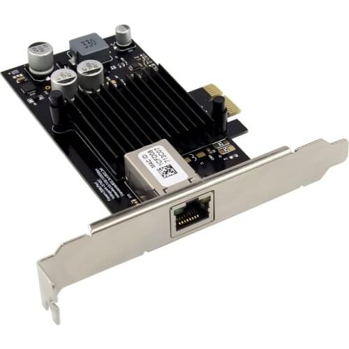 PCI-E Network Card PCI-E X1 I210AT Single-Port Gigabit Ethernet Image Capture Network Card POE+ Power Supply NIC