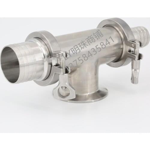 Pneumatic Filling Machine Three-way Pipe Valve Stainless Steel Check Valve Machine Equipped with Water Inlet and Outlet Valves