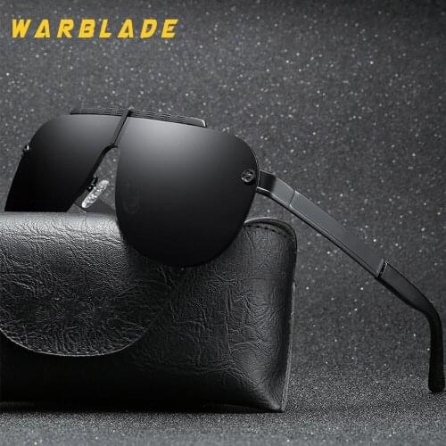 WarBLade 2018 Polarized Sunglasses Men Oculos Fashion Sun glasses For Men Lunette De Soleil Femme Mens Sunglasses Brand Designer