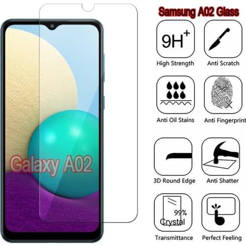 Glass For Samsung Galaxy A02 SM-A022F A022M Cover Front Screen Scratch Proof Protective Film For Samsung A02 A 02 Tempered Glass