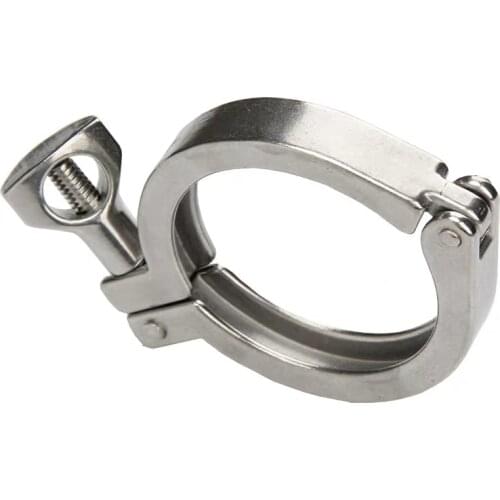 1.5" Tri Clamp 50.5mm Ferrule O/D 304 Stainless Steel Tri Clover Sanitary Fitting for home Brewing