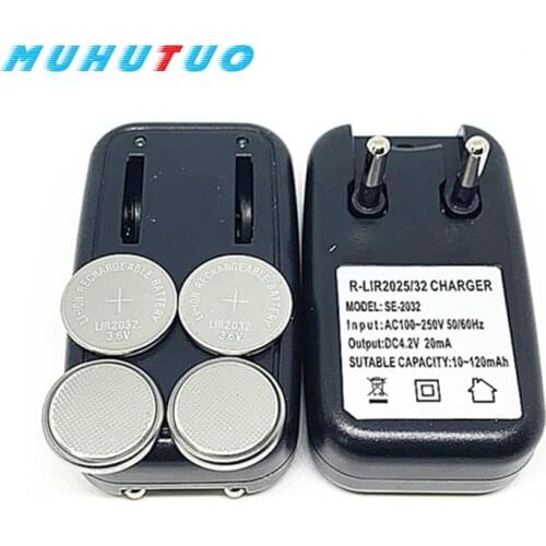 The 6th generation LIR2032 3.6V replaces ML CR2032 button battery weight electronic scale charger