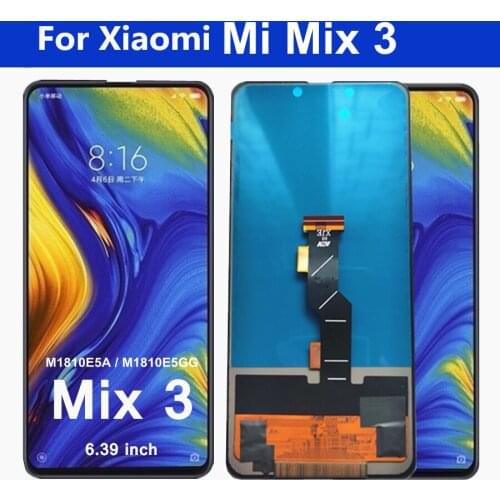 6.39" TFT LCD For Xiaomi Mi Mix 3 LCD Display Touch Screen Digitizer Glass Assembly for Xiaomi Mi Mix3 Mix3 5G LCD Display