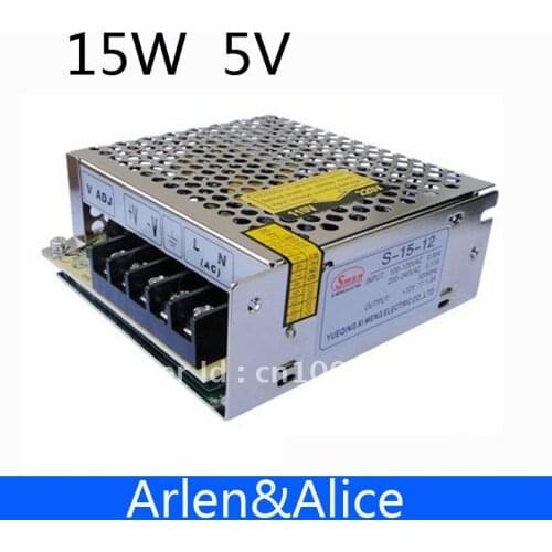 15W 5V Single Output Switching power supply for LED Strip light