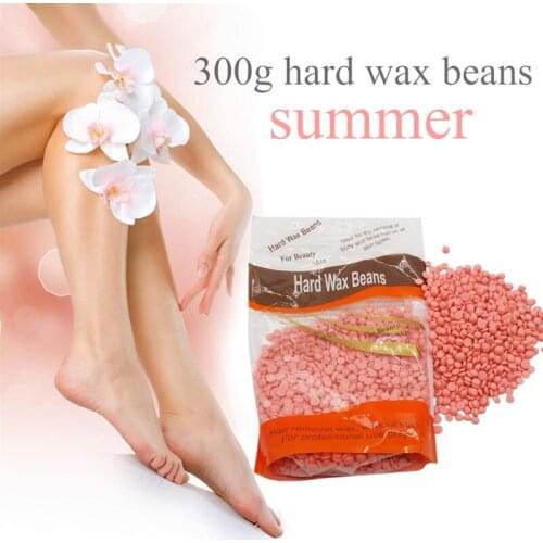 300/200g Body Bikini Hair Remover No Strip Facial Body Armpits Arm Legs Quick Depilatory Hot Film Hard Wax Bean Waxing Summer
