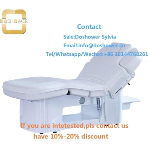 Electric beauty bed with motor podiatry facial bed for eyelash bed massage