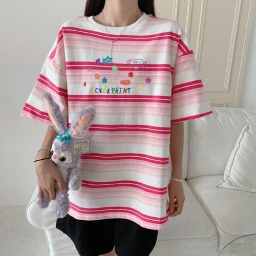 Женские полосатые футболки Free Valley China At AliExpress