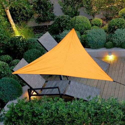Summer Heavy Shade Sail Sun Canopy Cover Outdoor trilateral Garden Yard Awnings Waterproof Car Sunshade zwembad Cloth