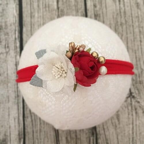 Flower Skinny Christmas Headband