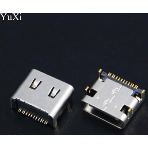 YuXi Micro mini USB jack Charge Port Power Charging Socket Connector Replacement repair parts For Gionee S6 GN8001 GN9010 M5plus