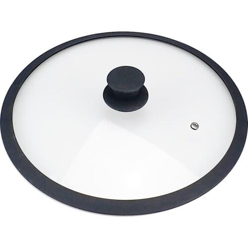 32cm Silicone Glass Pan Lid Frying Pan Lids Pot Lid Silicone Lids Non-Boiling Lid Pot Cover Silicone Covers Kitchen Utensils