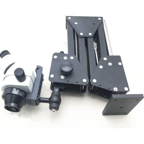 Stereo Microscope with Flexible Stand for Jewelry Setting Tools