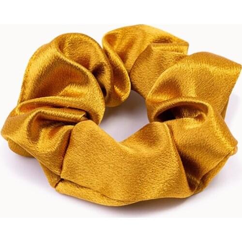 High Quality Fashion Hot Selling Korean Style Hair Band Colored Big Flower Hair Ring High Elastic Hair Rope Women Girl Headpiece