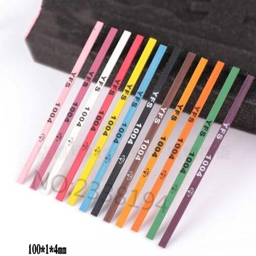 YF1004 fiber whetstone jade polished stone bar 100*4*1mm