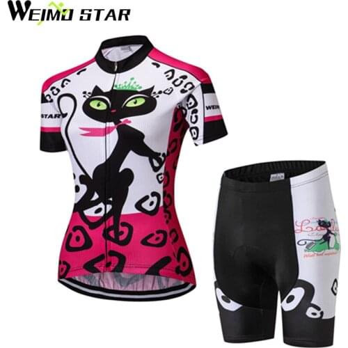 Weimostar Womens Summer Cycling Jersey Ropa Ciclismo Short Sleeve Riding Shirt Bicycle clothing Summer Cycling Wear Bike