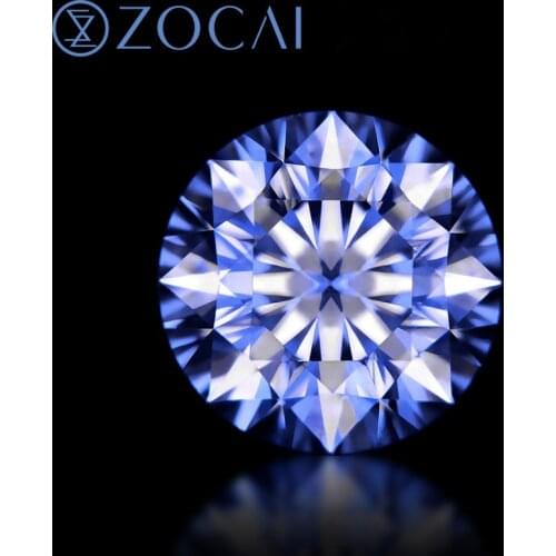 ZOCAI HRD 101 Facet 0.61 CT/ VVS2 / G Loose Diamond