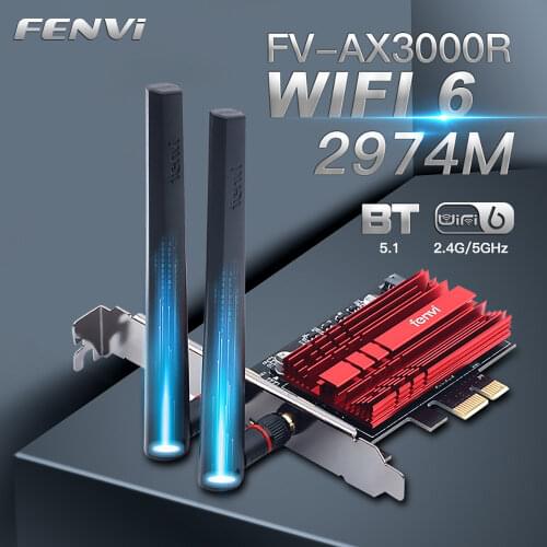 3000Mbps Wifi 6 Dual Band Desktop PCIe WiFi Adapter Intel AX200 Wi-fi Card 802.11ax 2.4G/5Ghz For Bluetooth 5.0 PCI-E Wireless