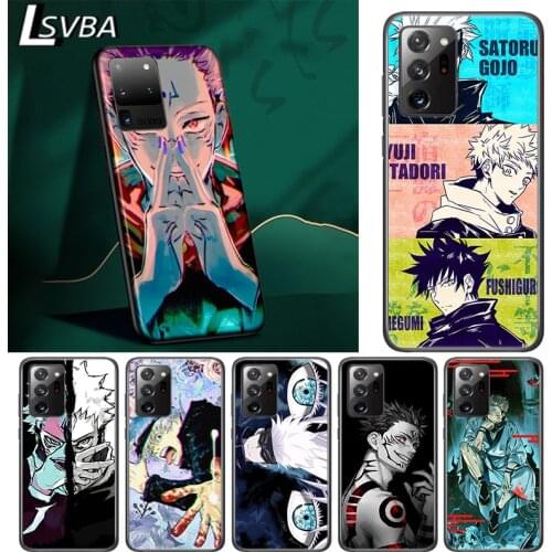 Cartoon Anime Jujutsu Kaisen For Samsung S20 FE A91 A81 A72 A71 A52 A51 A42 A41 A32 A31 A21S A21 A12 A11 A02 Plus Phone Case