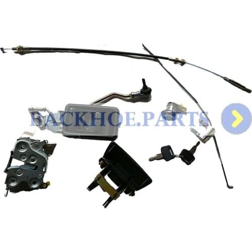 Door Lock Assembly 4362135 4369631 for John Deere 160LC 230LC 270LC 330LC 450LC 550LC Excavator