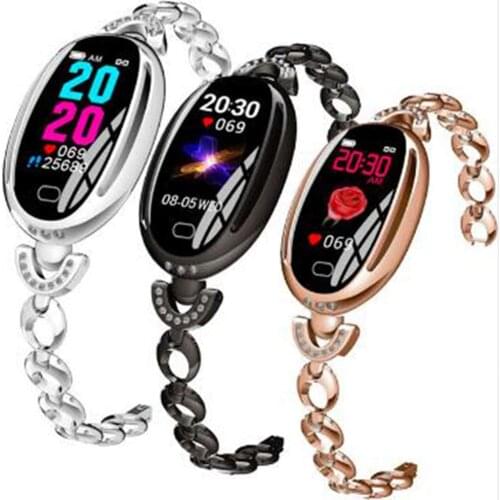 E68 Smart Watch Women 2019 Waterproof Blood Pressure Bluetooth Wristband Heart Rate For Android IOS Fitness Bracelet Smartwatch