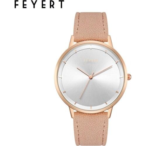FEYERT Ladies Watch With Leather Strap