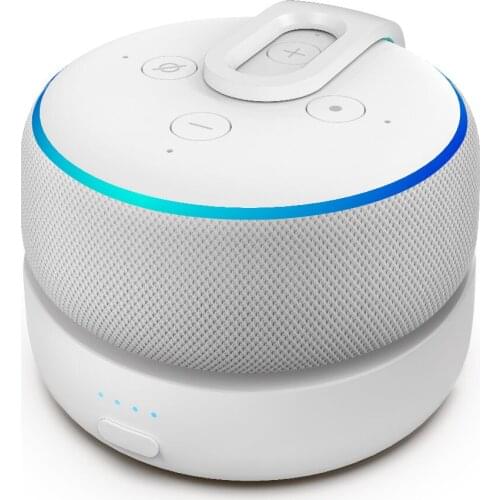 GGMM D3 Battery Base For Echo Dot 3rd Rechargeable Portable Docking Station For Smart Alexa Speaker Dot Accessories