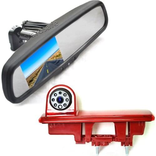 Vardsafe VS866R Reverse Camera & Replacement Mirror Monitor for Renault Trafic Vauxhall Opel Vivaro Nissan NV300 Fiat Talent