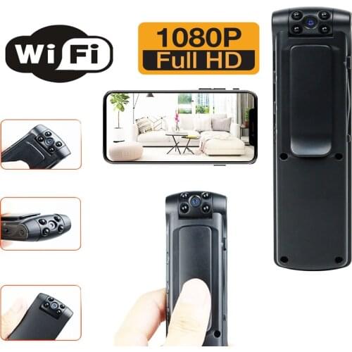 1080P WiFi Mini Night Vision Camera Portable Wearable DVR Video Recorder Photography Body mini Camcorde