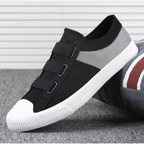 88Men Canvas Casual Shoes Man Flats Loafers Leisure Breathable Lace-up Fashion Breathable Sneakers21