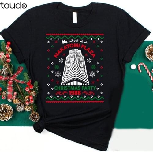 Nakatomi Plaza Christmas Party 1988 Ugly Sweat Christmas Funny Gift T-Shirt