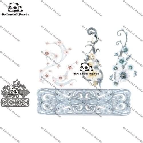 New mold 2021 Campervan metal flowers and plants mold DIY mold cutting new mold above the cloud die cuts for card making Flower