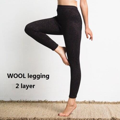 Wool 2 layer fashion autumn hot pants leggings girl legging femme fitness women plus size woman clothing sexy sexi high waist