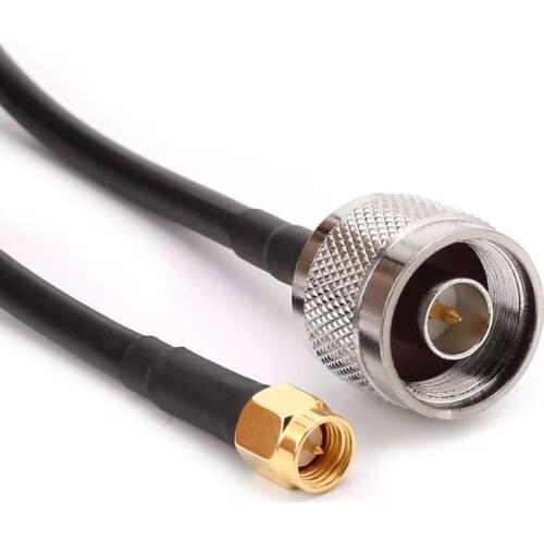 SMA Male To N Type Male RG58 Pigtail Cable 50cm Connector Wifi Antenna Cables
