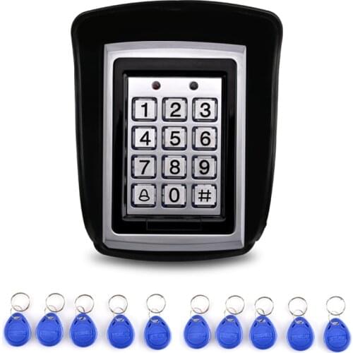 SZBestWell Metal Case 125kHz Proximity Door Access Control Keypad System 7612 Support 1000 Users Use For Electric Door Lock
