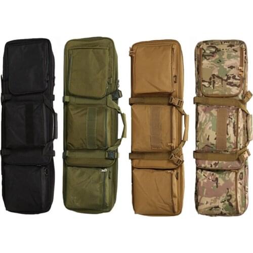 Military Equipment Tactical Gun Bag Airsoft Rifle Carry Gun Case Shooting Sniper Hunting Bag Hiking Camping Protective Backpack