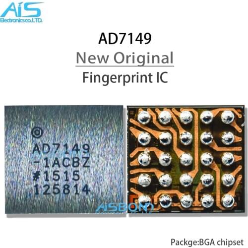 10pcs/lot AD7149 Fingerprint IC For iPhone 7 7P 8 8plus U10 Home button return chip on Home flex cable and tools